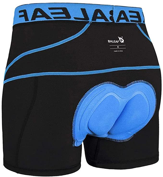 UPF50+ Bicycle MTB Liner Mountain Shorts for Cycle Riding Biker Valano Men’s Cycling Shorts Bike Underwear 3D Padded 